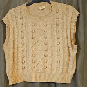 knit sweater vest